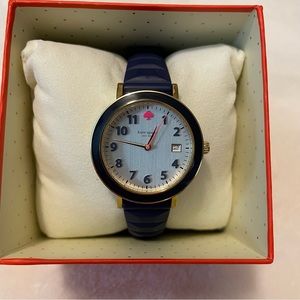 Kate Spade Silicon Metro Watch - Navy